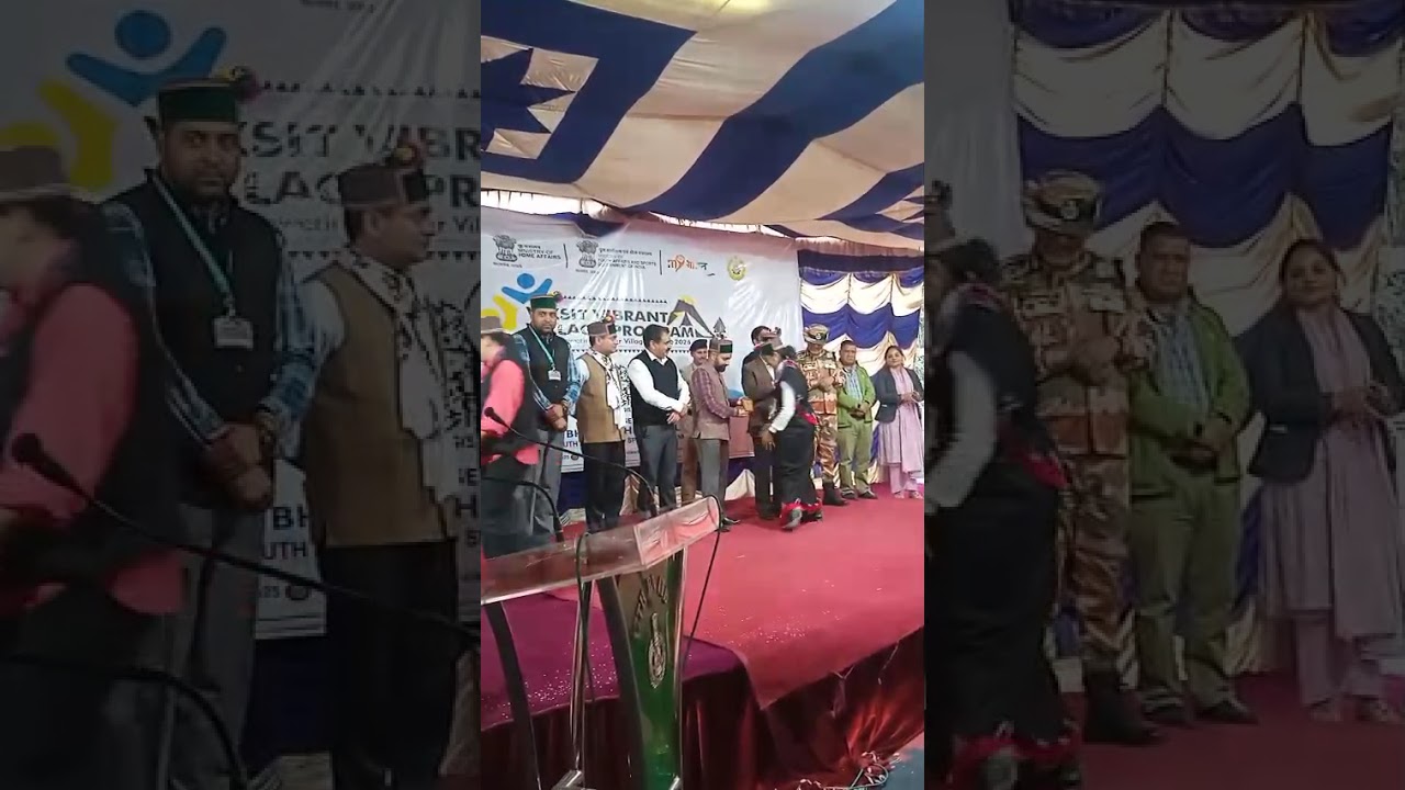 Viksit Vibrant Village Program||Recongpeo kinnour 2026 || Phadi #culture #likeforlikes