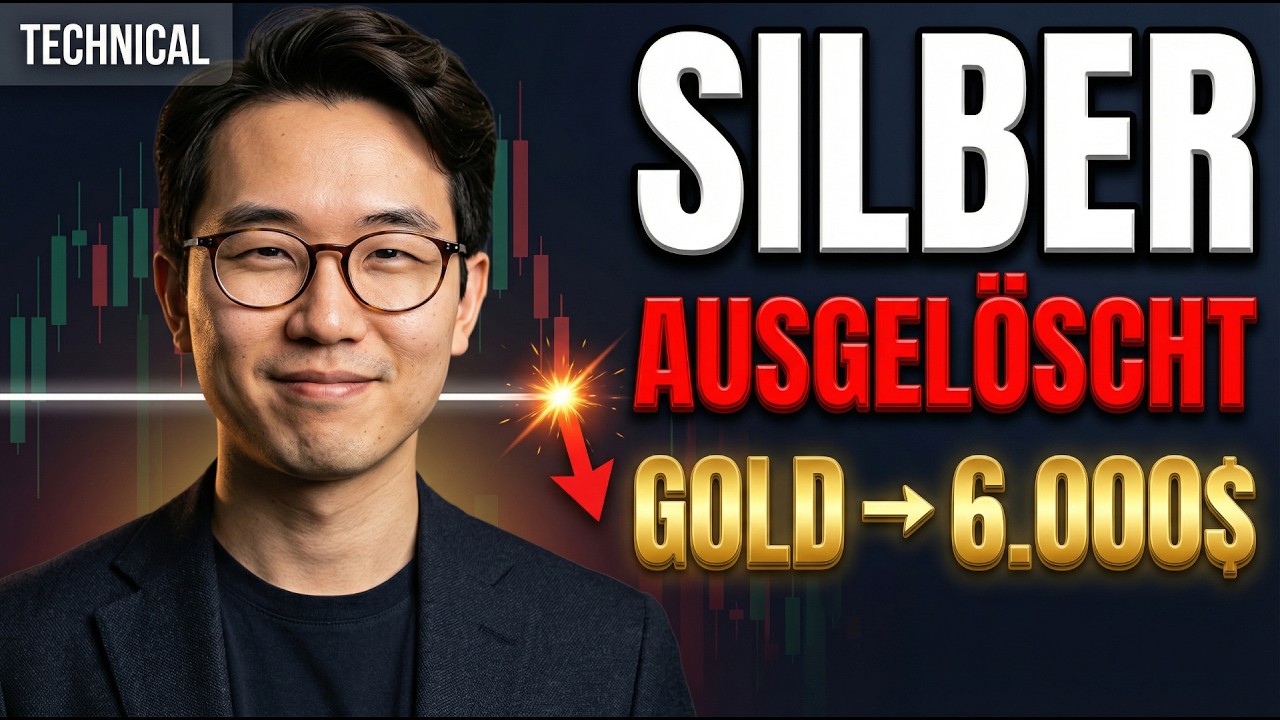 ES IST PASSIERT: Silber ausgelöscht, während Gold 6.000 $ anpeilt