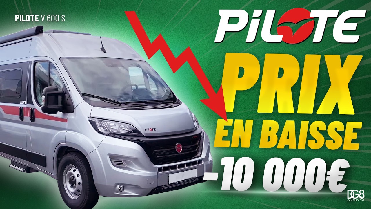 Pilote V 600 S à prix rare ! Votre futur van à ne pas rater !