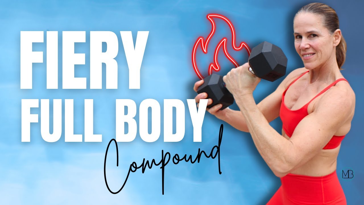 40 MIN FULL BODY COMPOUND WORKOUT |  with Dumbbells