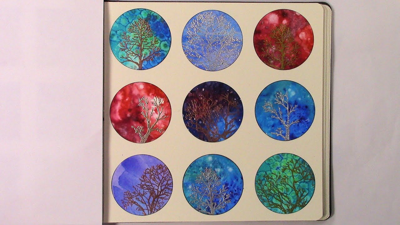 Mixed Media Art Project: GRID Journal 11