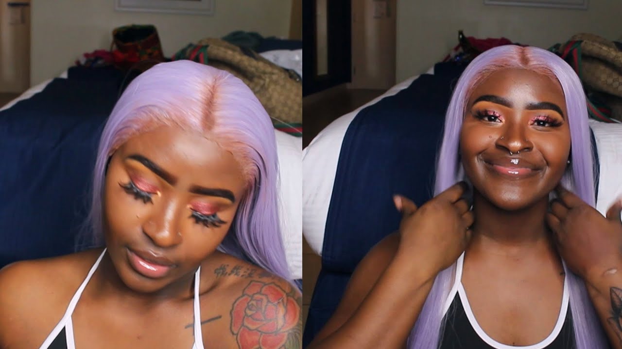 $42 13X6 LAVENDER AMAZON  WIG  ( MAYCAUR )