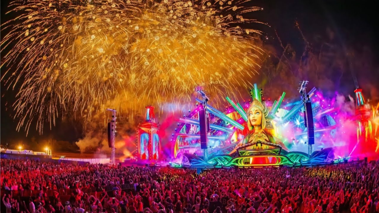 TIESTO CLOSING & FIREWORKS EDC THAILAND 2025