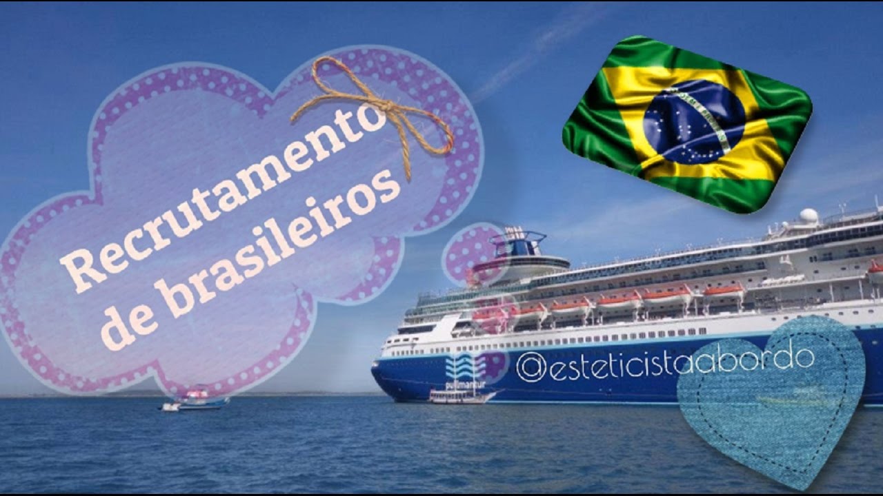 Recrutamento de brasileiros para Navios de Cruzeiro