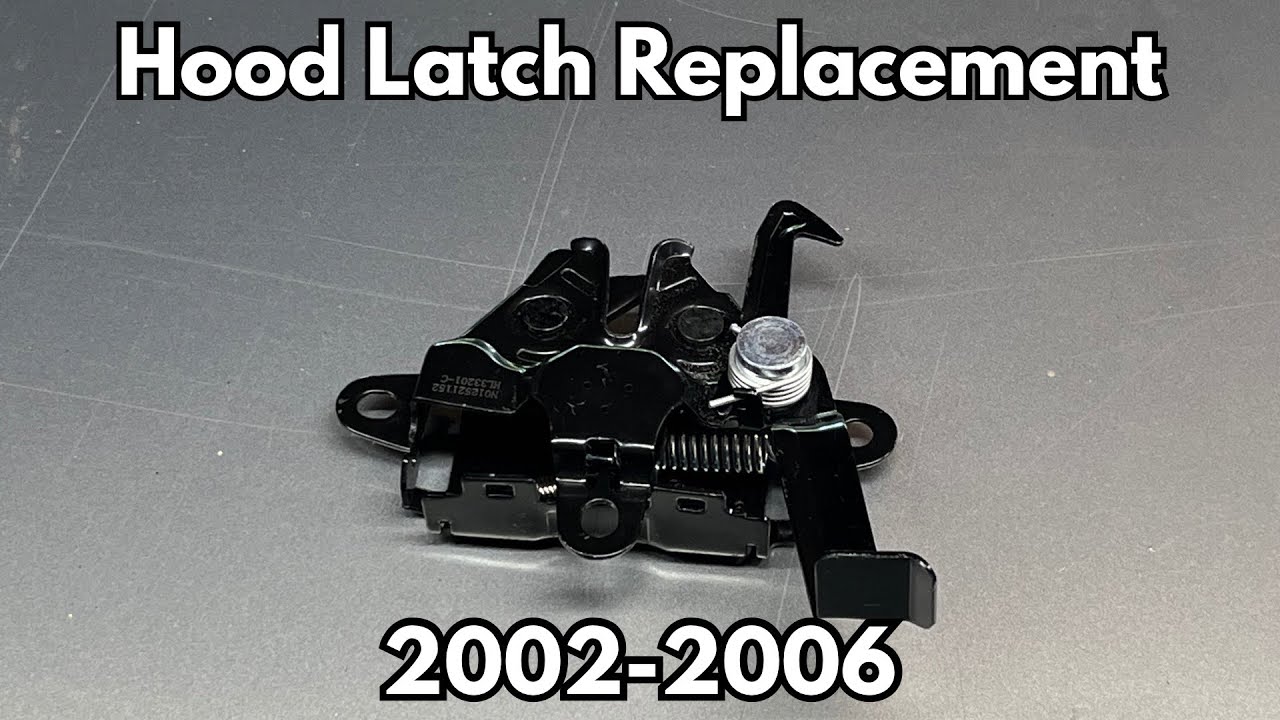 How To Change A Hood Latch On A 2002-2006 Toyota Camry