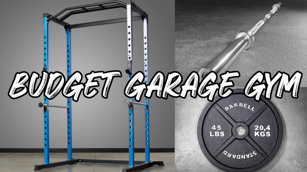 Garage gym UNDER 1000 - Basement Gym Ideas on a Budget