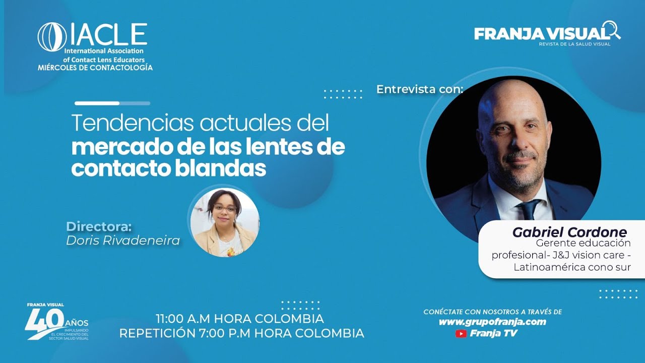 #IACLE Tendencias actuales del mercado de las lentes de contacto blandas