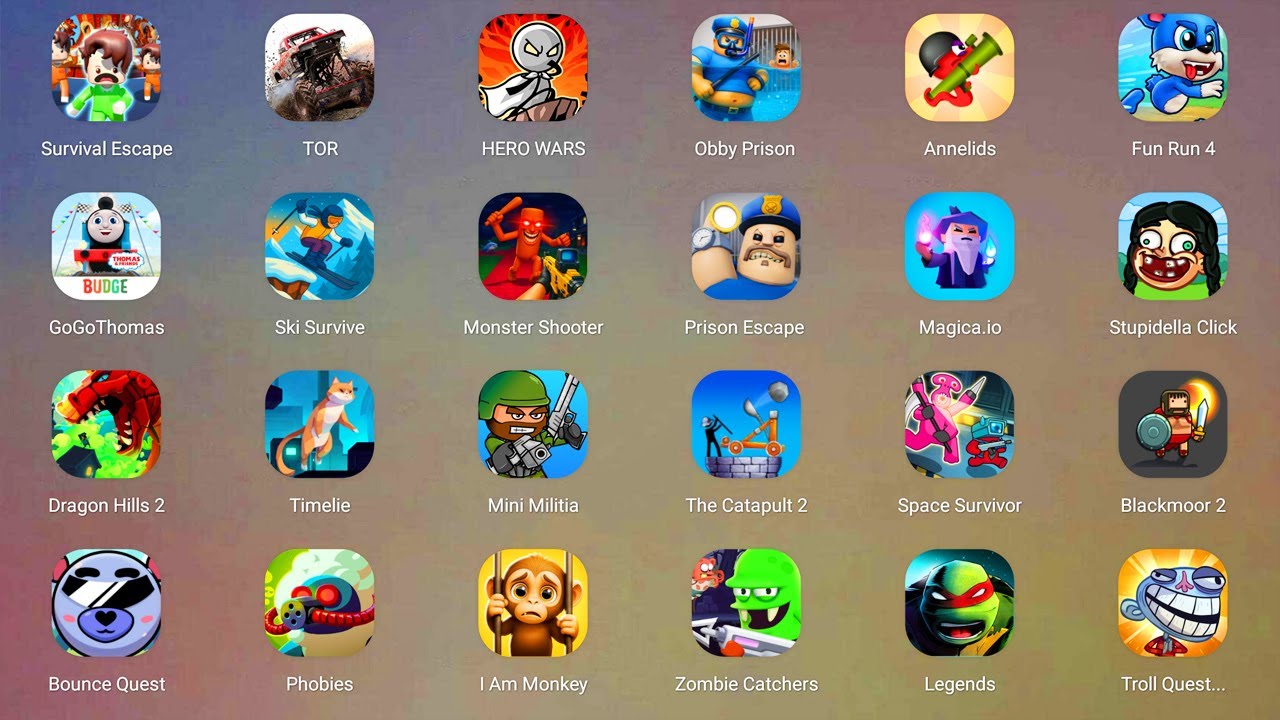 Roblox,EVIL GRANDPA,Free Fire,Poppy Playtime Chapter 4,Zombie Tsunami,Red Ball 4,Brawl Stars