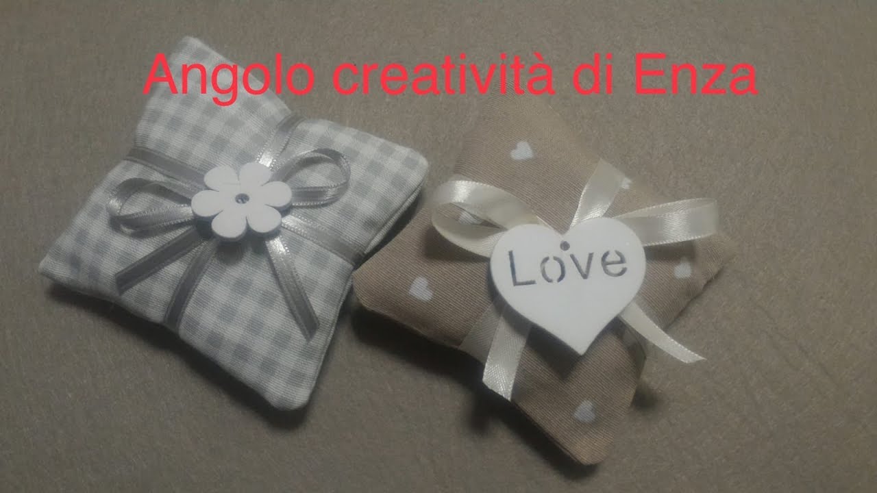 Cuscini profumati 🌸 Cucito creativo facile