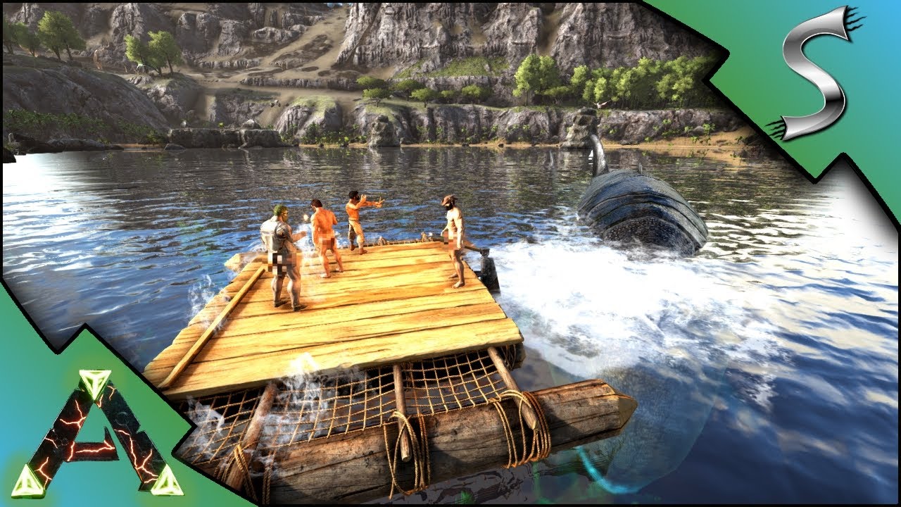 BRAND NEW ADVENTURE! LEEDSICHTHYS BOAT DISASTER! - Ark: RAGNAROK [DLC Gameplay E1]