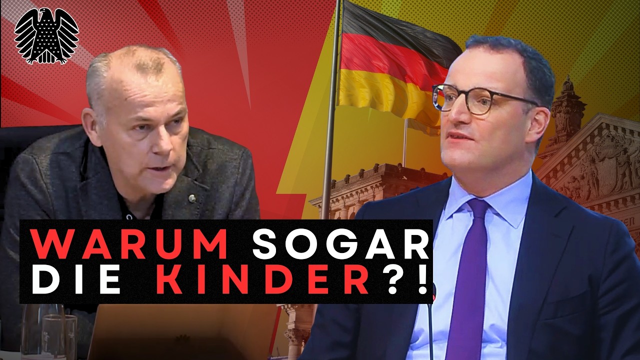 Sprengstoff im Ausschuss: mRNA aus Biowaffen-Labor &ndash; Nehls stellt Spahn zur Kinderimpfung
