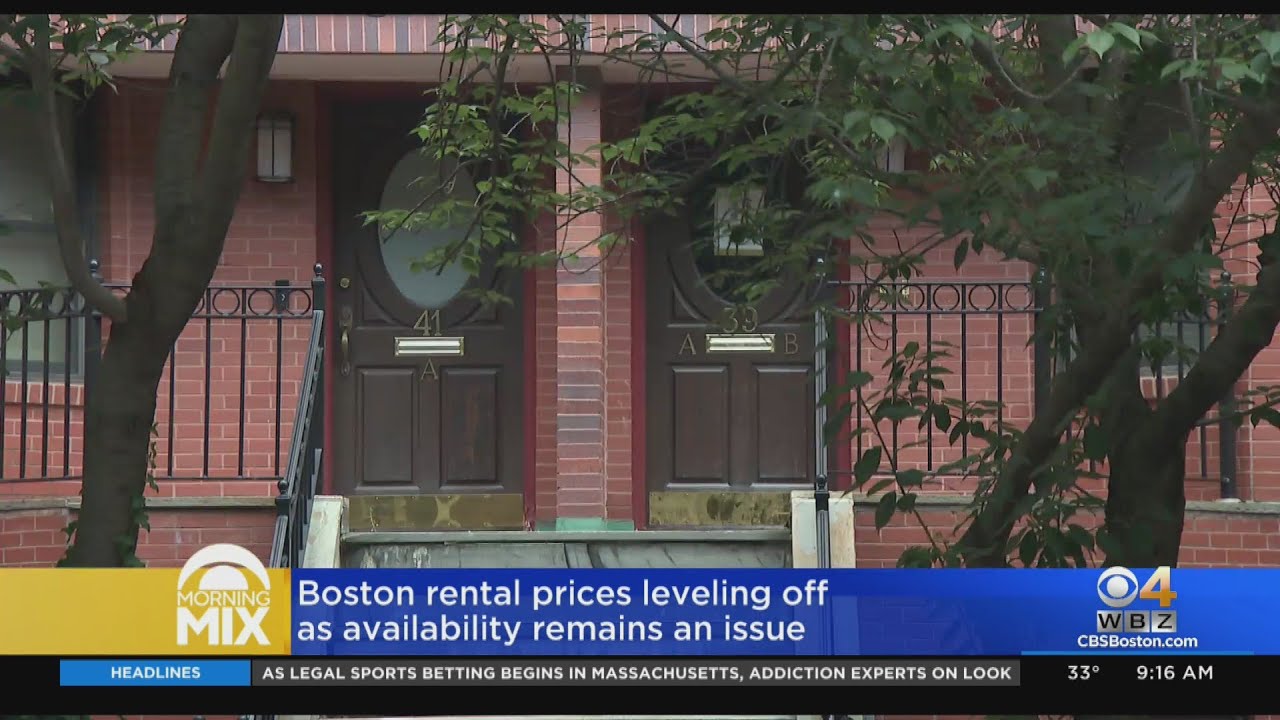 Boston apartment rental prices starting to level off a bit, expert says