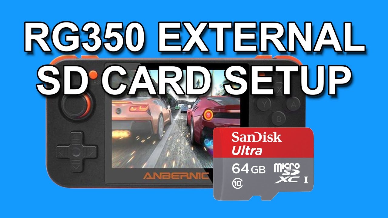 RG350 External SD Card Setup