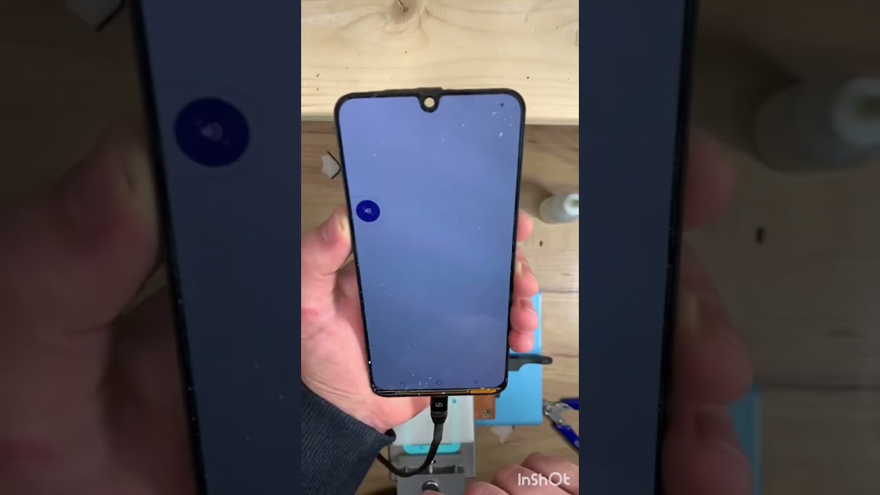 Samsung A16 замена стекла дисплея glass replacement 