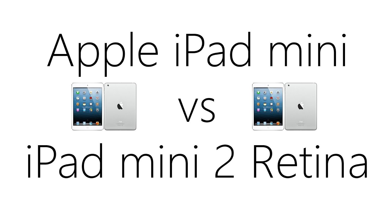 iPad mini 2 Retina vs iPad mini - Apple - por&oacute;wnanie - co wybrać ?