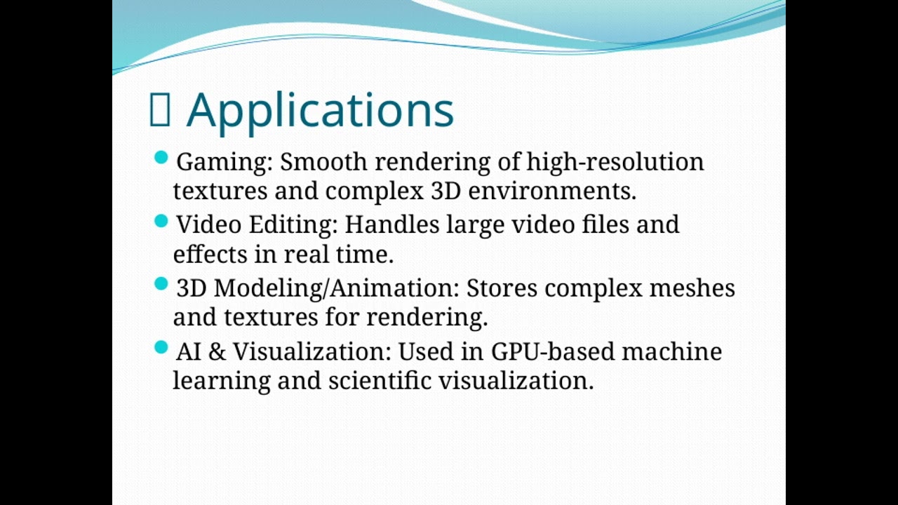 RAM Vs VRAM