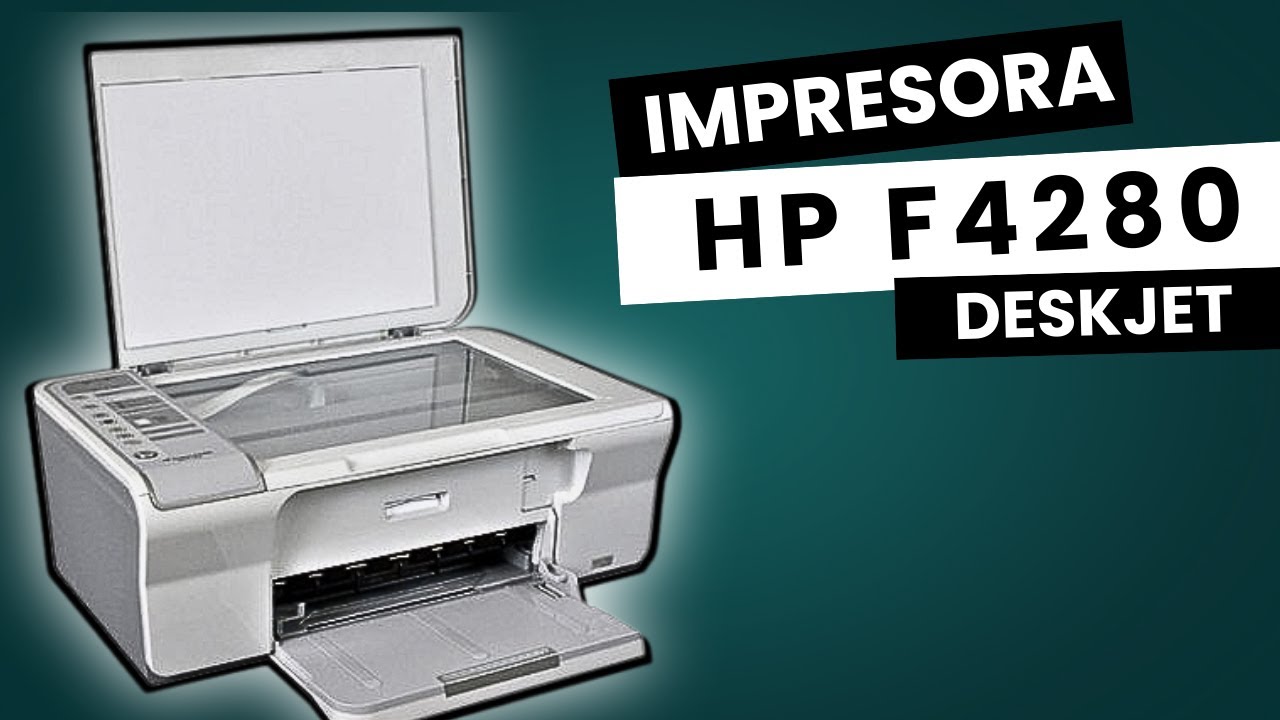 Todo sobre la HP DESKJET F4280 Impresora multifuncional de CARTUCHOS 60 a color / blanco y negro