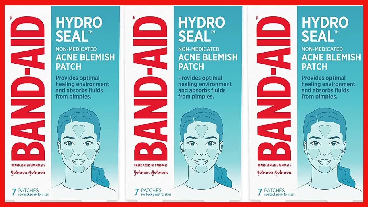 Band-Aid Hydro Seal Acne Blemish Patches Review: Clear Skin Overnight