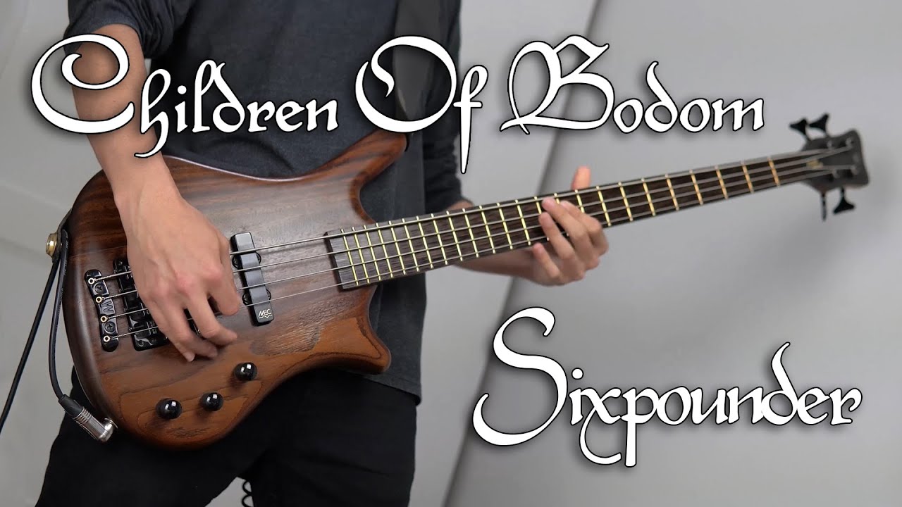 Children Of Bodom - Sixpounder (Bass Cover) + TAB