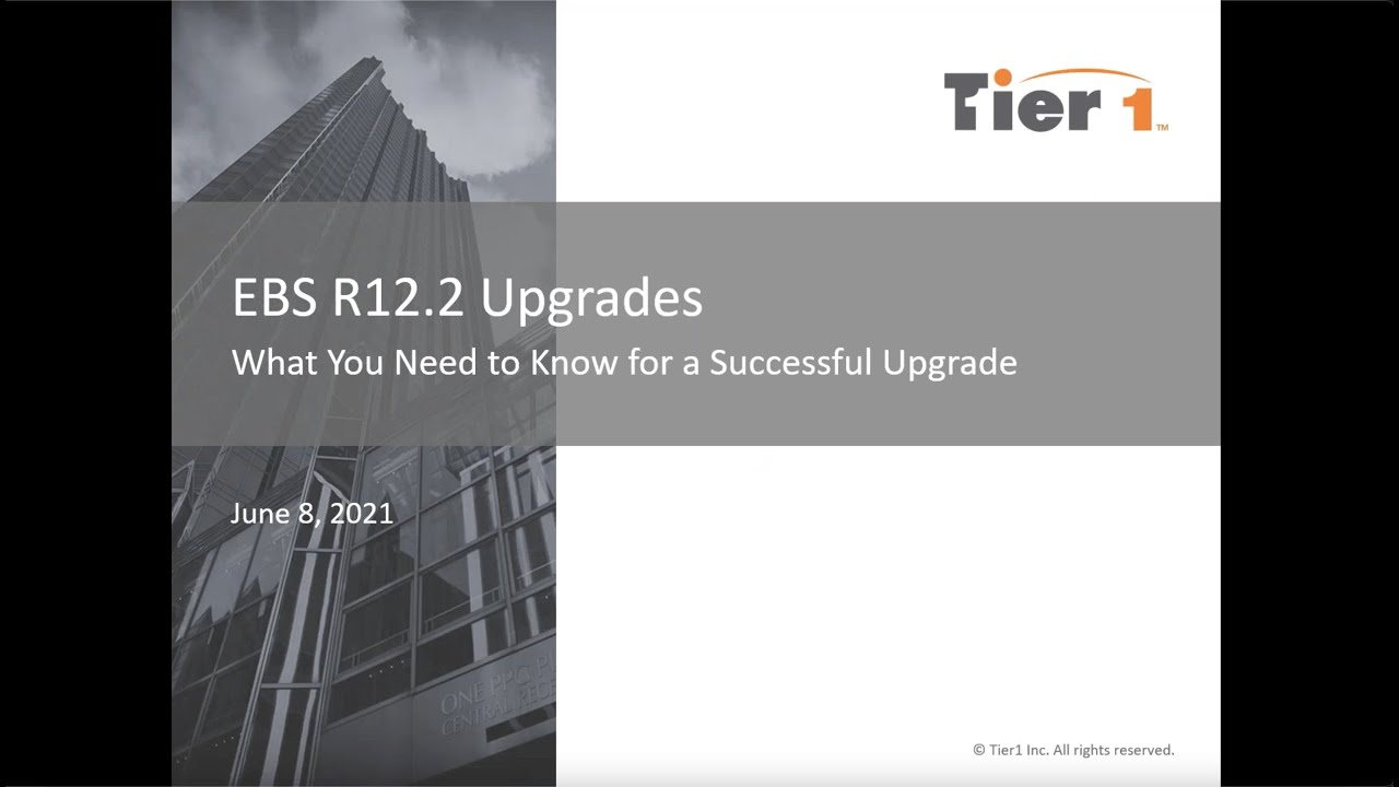 Oracle EBS 12.2 Upgrades: What You Need to Know for a Successful Upgrade