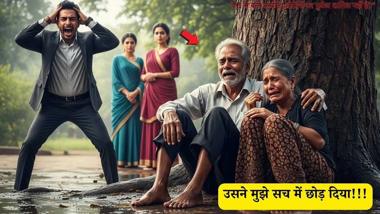 10 साल बाद अचानक लौटा करोड़पति बेटा, बारिश में खड़े माता-पिता को देखकर सच जानकर वह स्तब्ध रह गया!