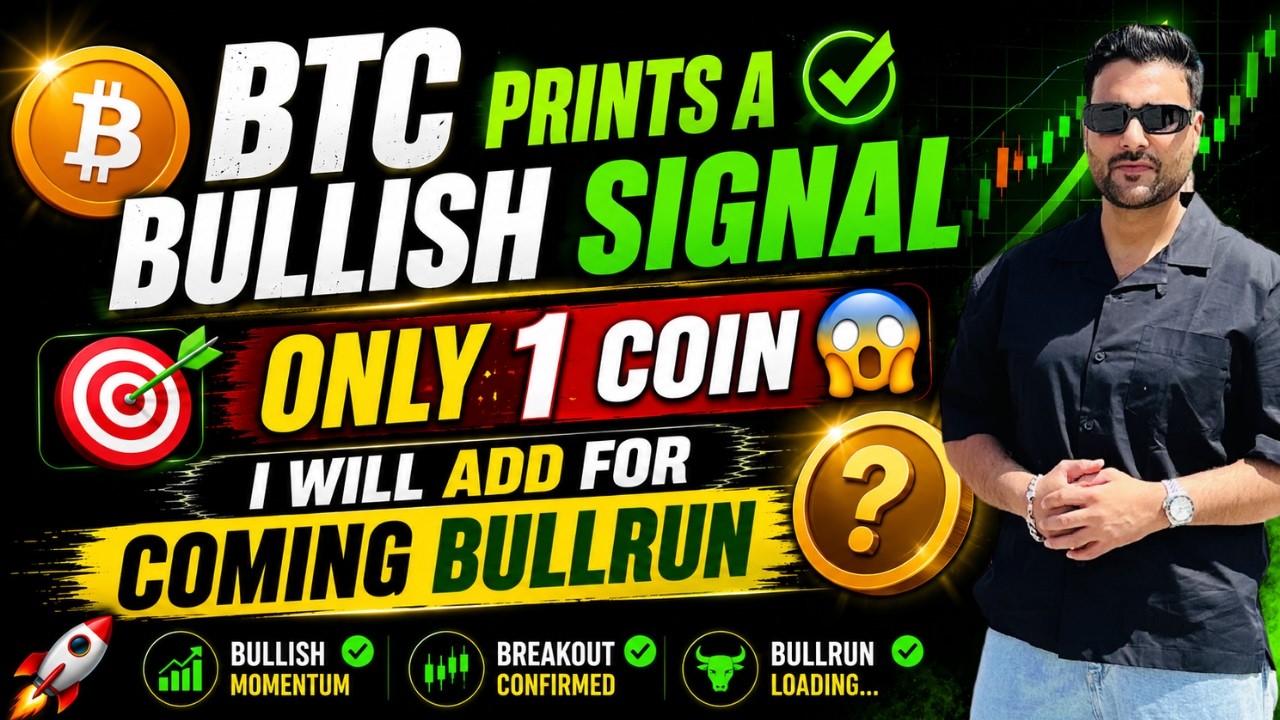 🚨The Only Altcoin I'm Buying Before Bull Run  | Crypto Market Update Hindi | Crypto News Today