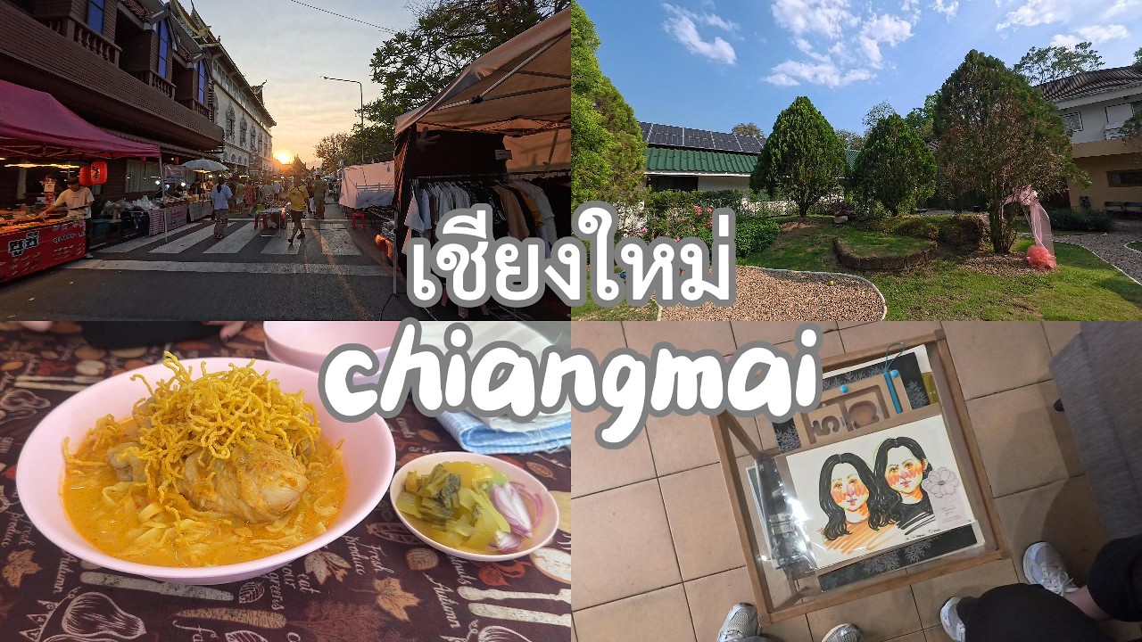chiang mai, thailand 🇹🇭 | 8 cafes for great coffee, 5 local eats, & fun things to do up north☕🍜🏔️🪂🌤️
