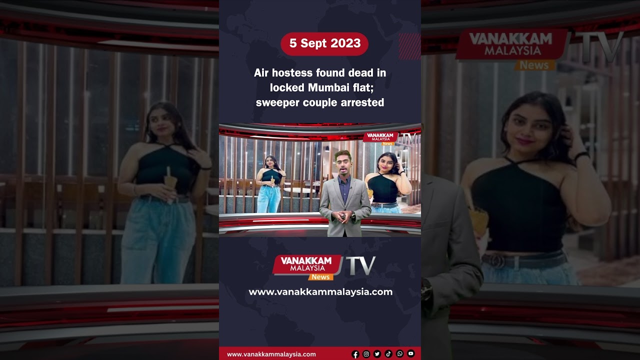 Air hostess found dead in locked Mumbai flat; sweeper couple arrested