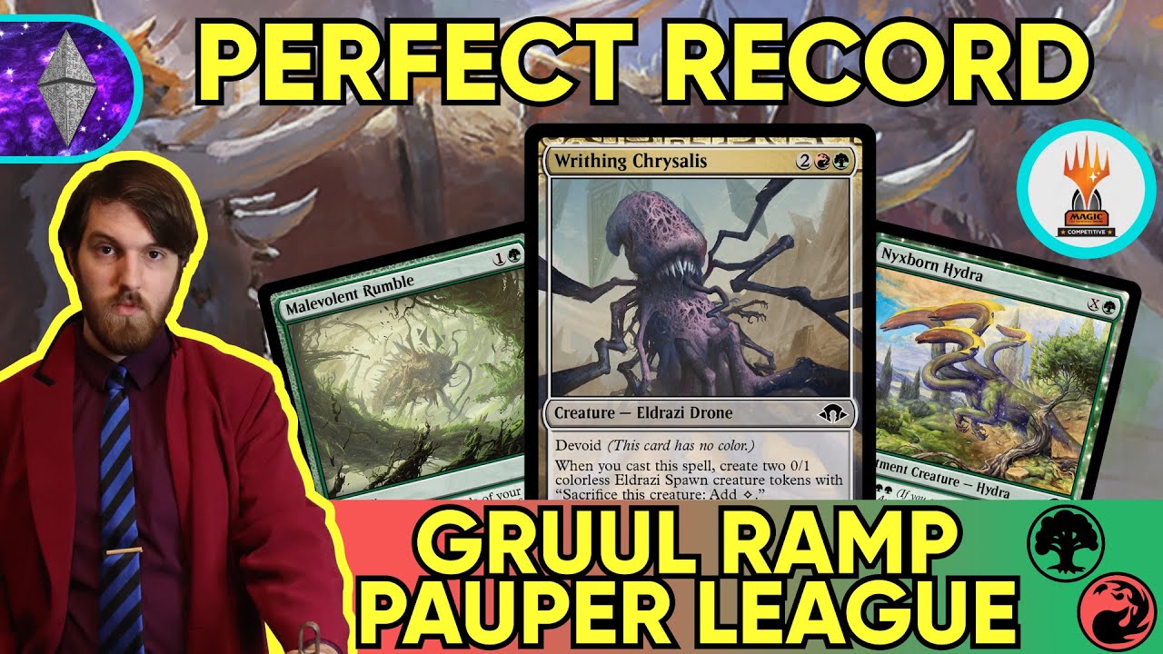 5-0 Perfect Trophy with Gruul Monsters| MTG Pauper Gameplay