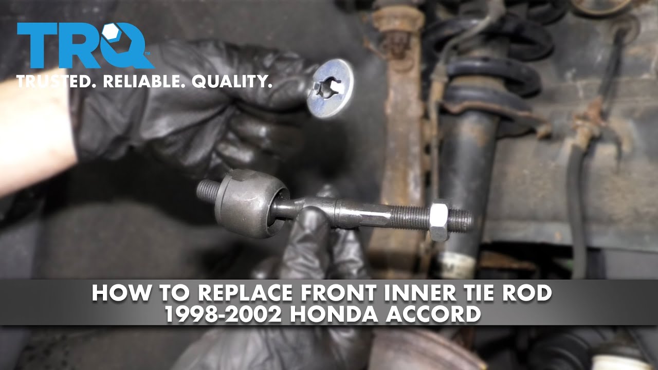 Как заменить внутреннюю рулевую тягу на Honda Accord 1998-2002