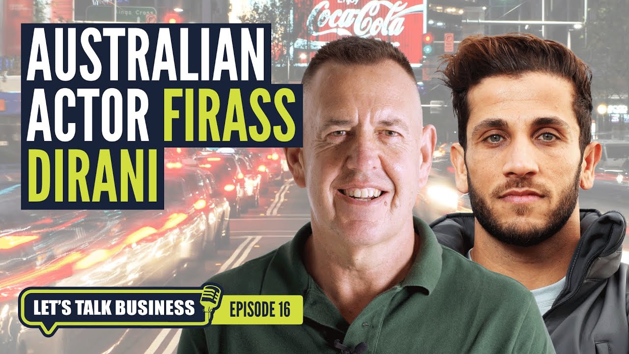Interviewing Australian Actor Firass Dirani | Acting, Ambition, and Achieving Goals