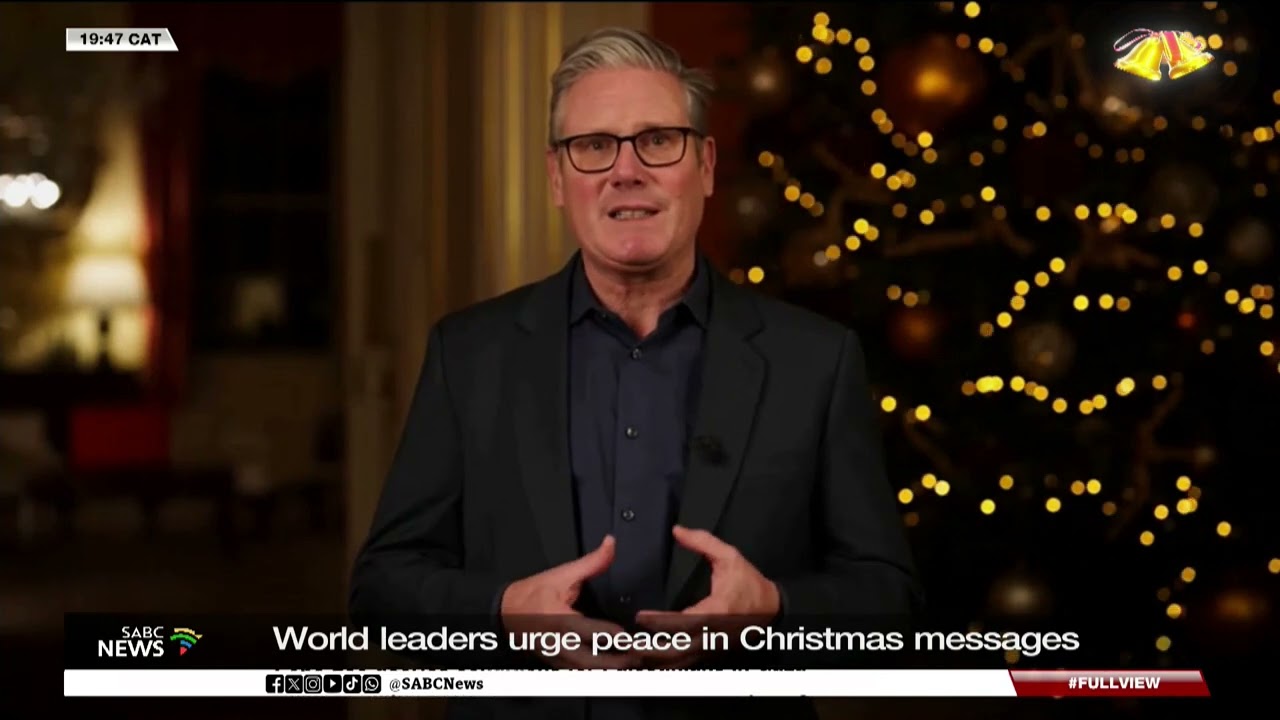World leaders call for peace on Christmas Day