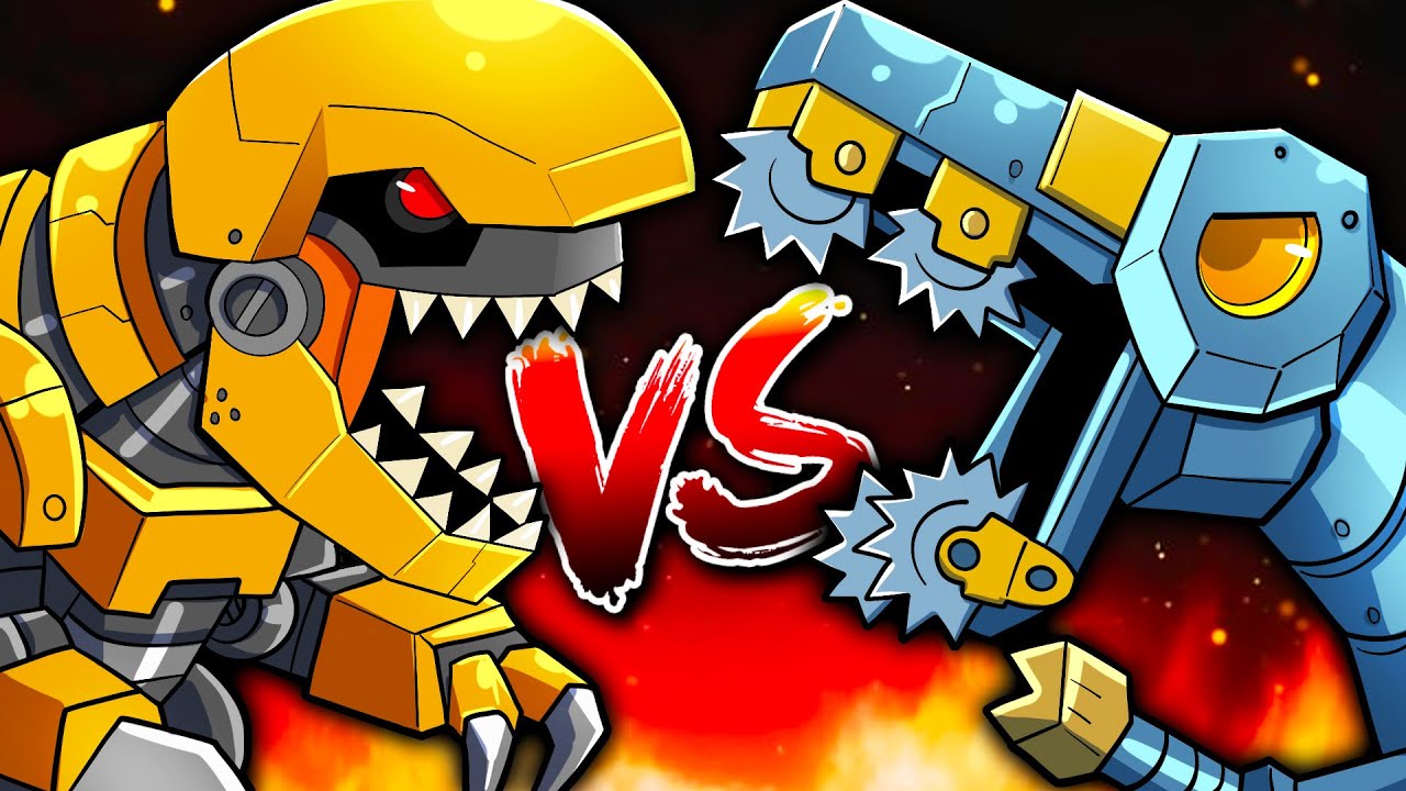 DISTORTUS REX ROBOT VS TREX ROBOT! COMBATTIMENTI ILLEGALI TRA ROBOT ASSASSINI! *FINALE INASPETTATO*