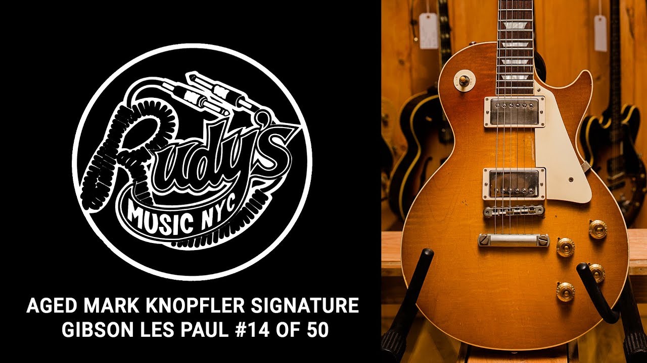 Gibson Mark Knopfler Signature Aged Les Paul - Rudy's Music Shop Demo