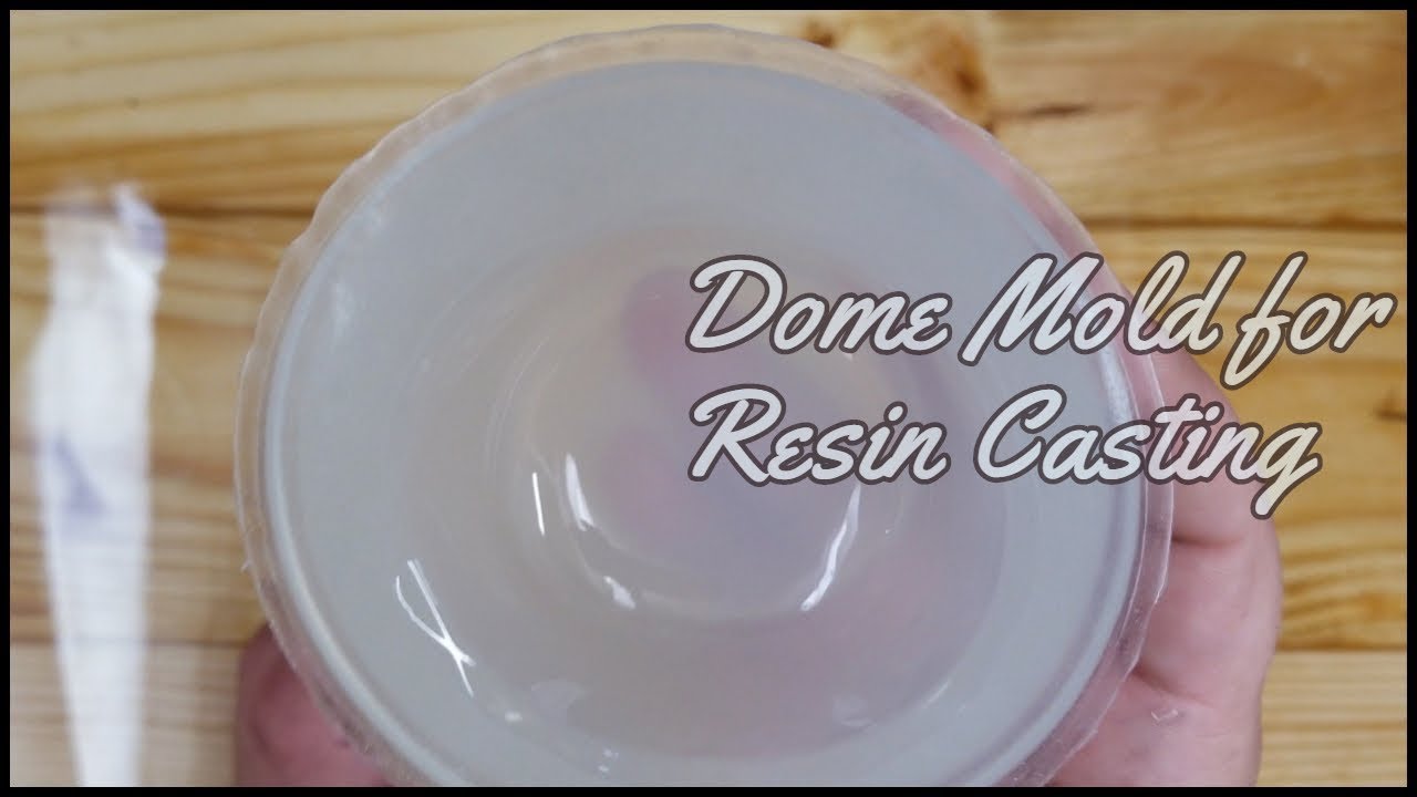 Creating Any Size Silicone Dome Mold for Resin Casting