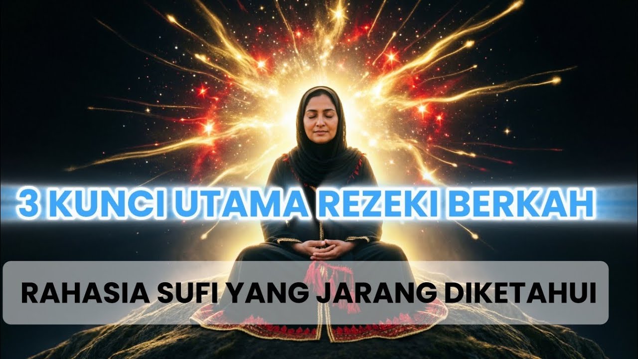 Rahasia Makrifat💫JANGAN SKIP ‼️99% Orang Tidak Tahu: Inilah Kunci Rezeki Berkah Menurut Sufi.