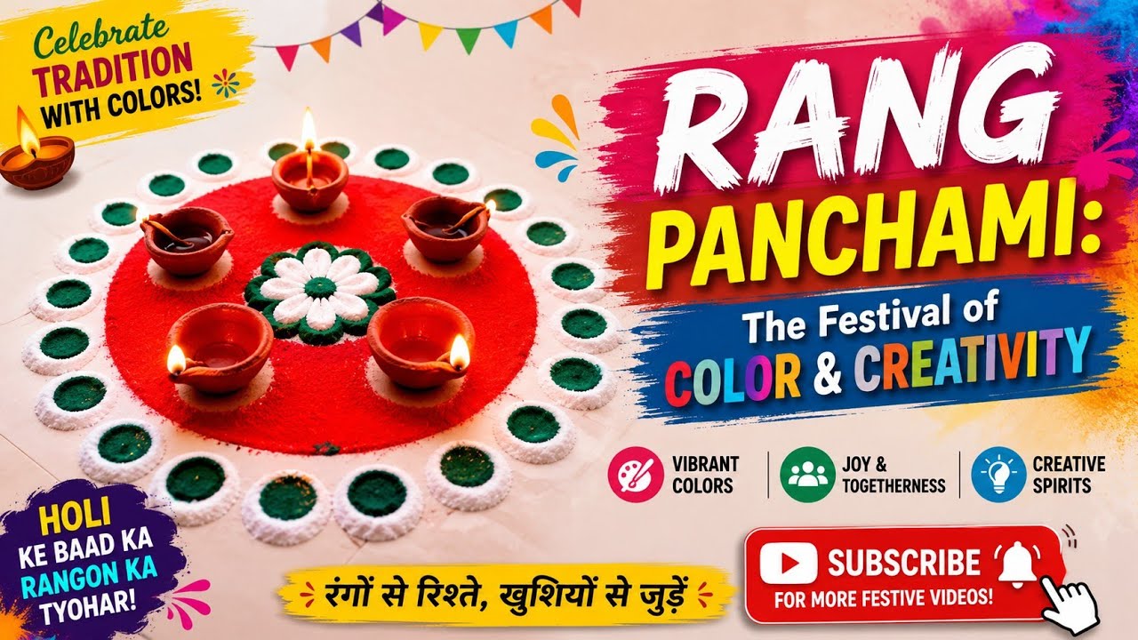 Rang Panchami: The Festival of Color & Creativity