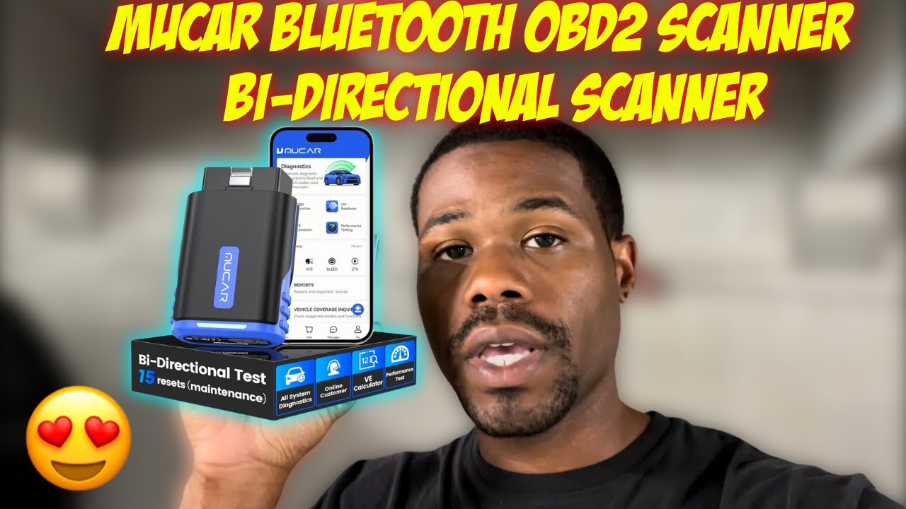 MUCAR BLUETOOTH OBD2 SCANNER BI-DIRECTIONAL SCANNER REVIEW *FOR ALL CARS*