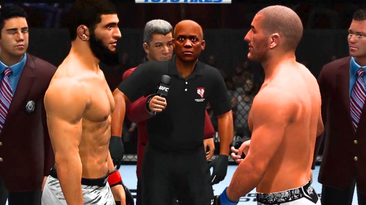 Khamzat Chimaev vs Sean Strickland FULL FIGHT | UFC Undisputed Forever AI Simulation Gameplay