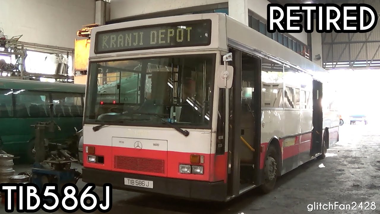 [SMRT] (Retired) Mercedes Benz O405 TIB586J Left for dead