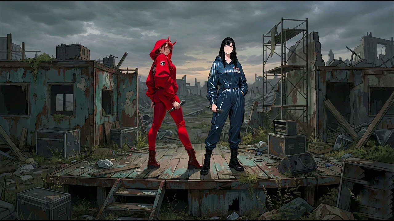 Pulse of the Ghost｜CRIMSON & COBALT#japanesemusic #japan #rockrap #music #hardrock 
