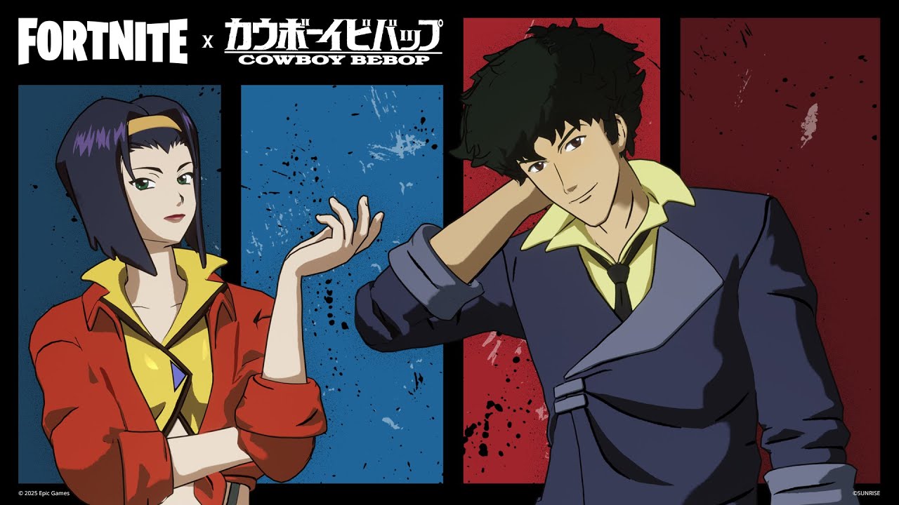 Spike Spiegel and Faye Valentine land in Fortnite 💥