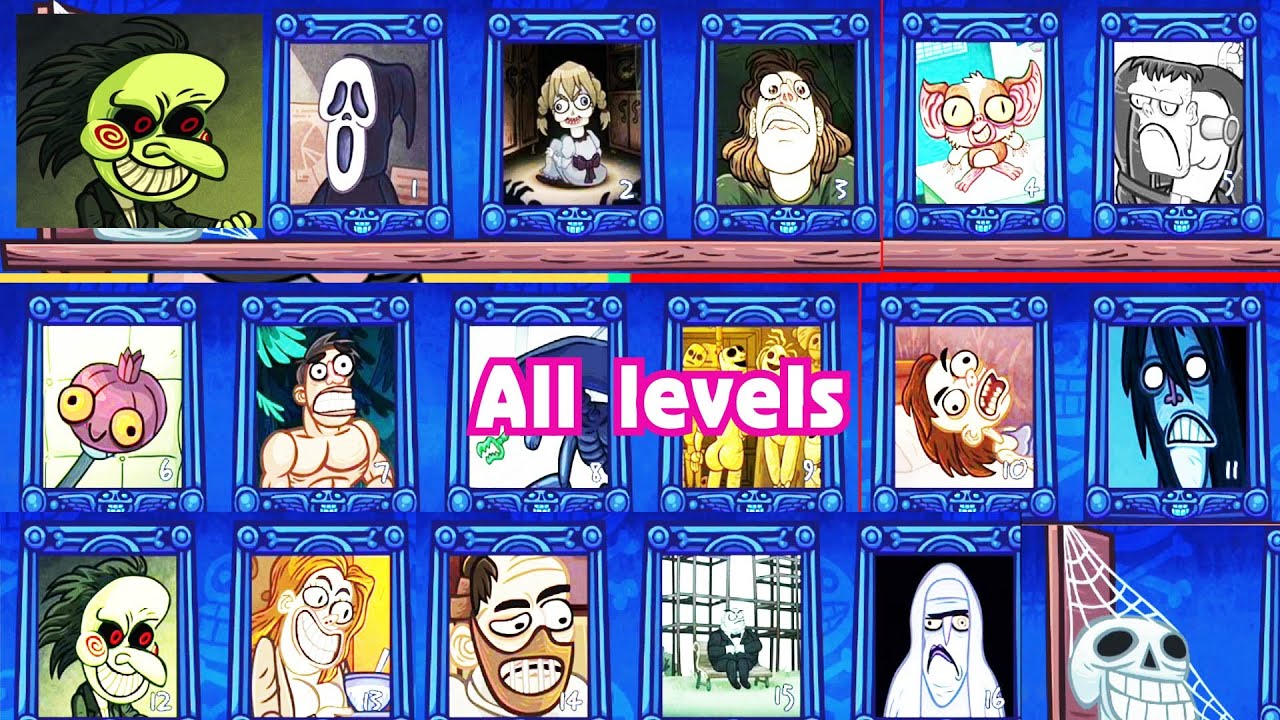 Troll Face Quest Horror All levels Guides