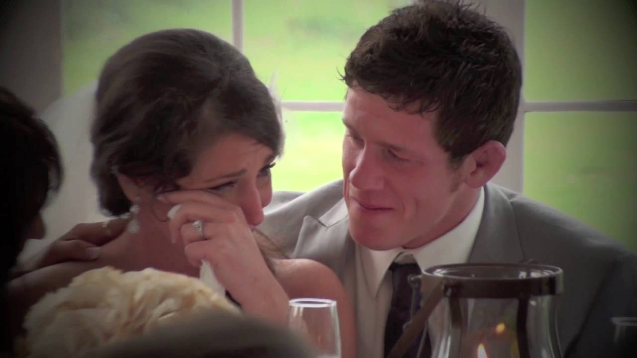 Dad Surprises At Daughter's Wedding!