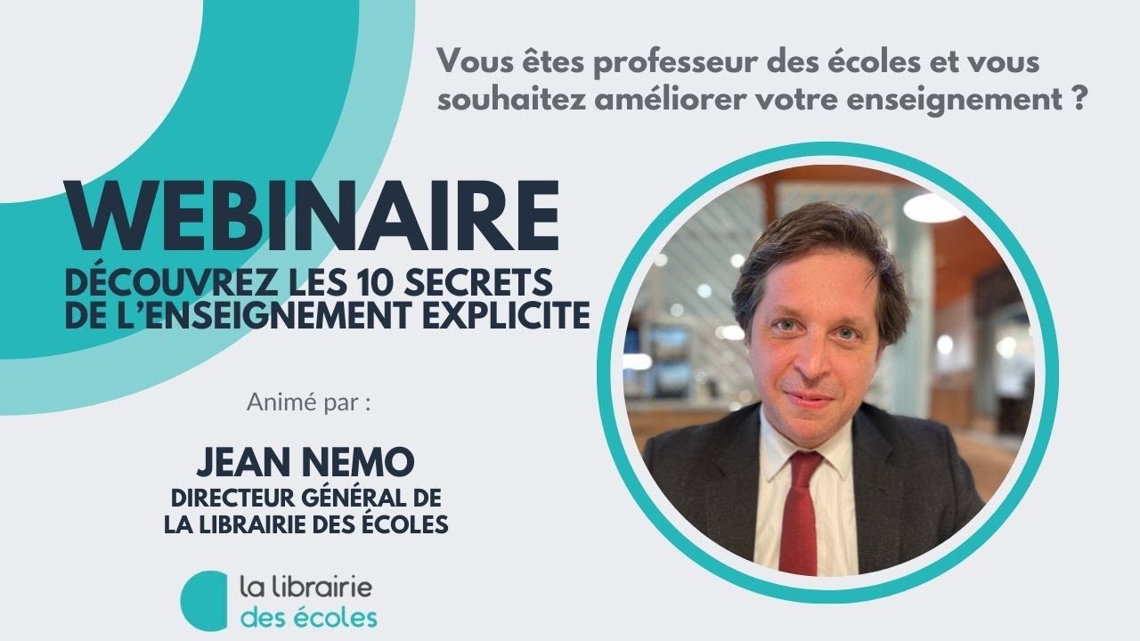 Webinaire - Méthode Explicite animé par Jean Nemo !