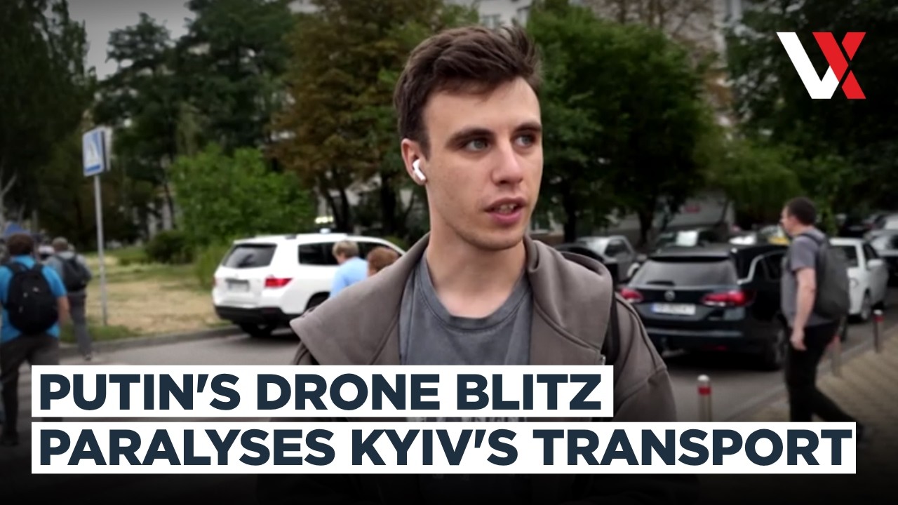 Drone Barrage Paralyses Kyiv | Air Raid Alerts Throw Capital&rsquo;s Daily Commute Into Chaos | VERTEX