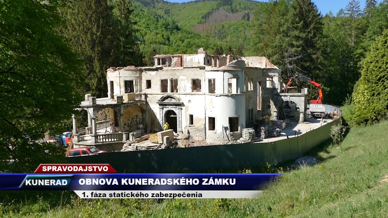TV SEVERKA - Obnova Kuneradského zámku