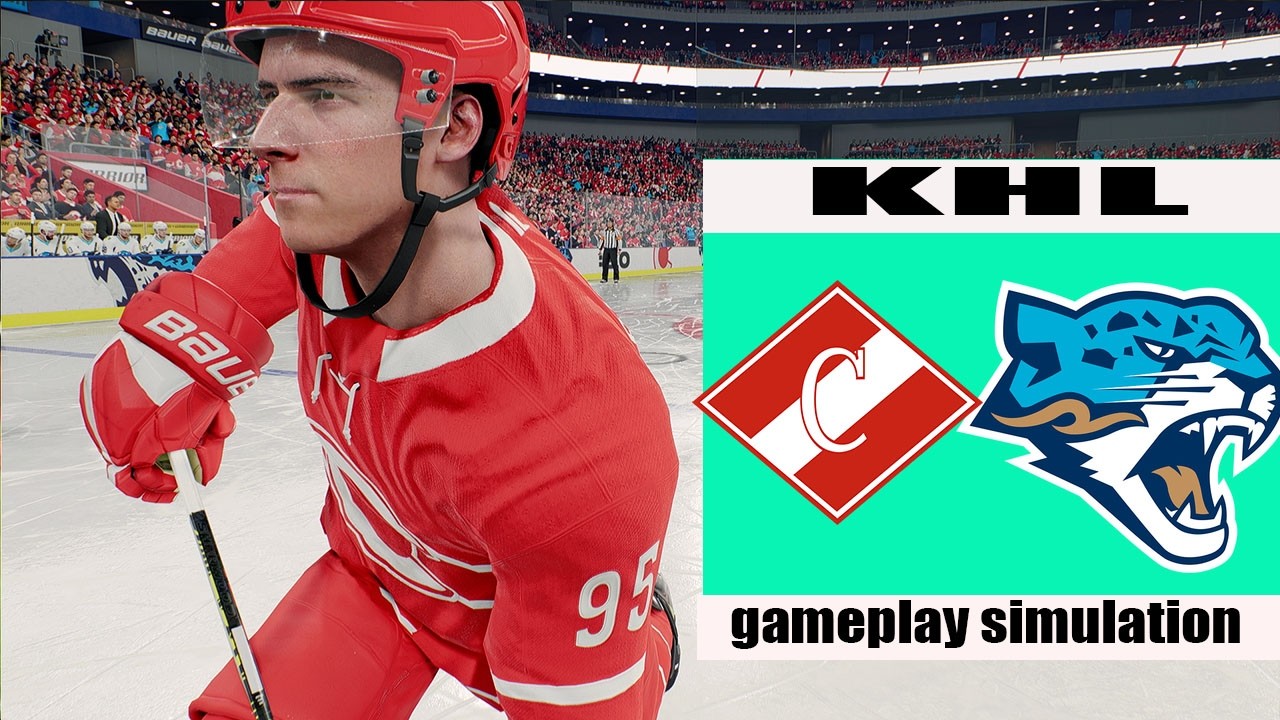 KHL Clash 🏒 Spartak Moscow vs Barys Astana | Fan-Made Gameplay