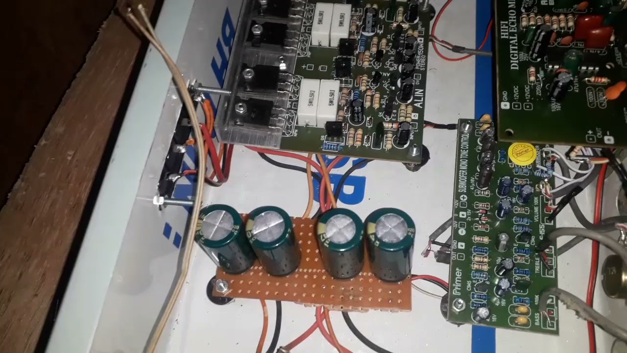 Power Amplifier Rumahan Hampir selesai.