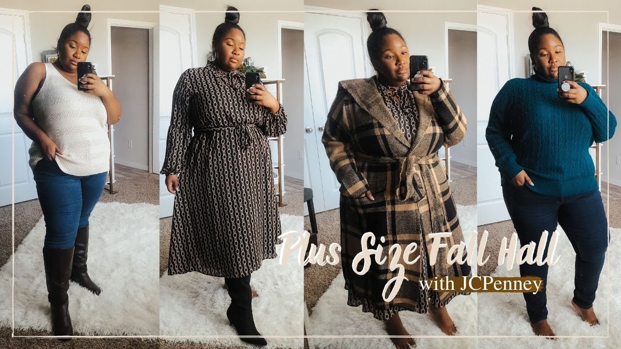 Plus Size Fall Outfit Ideas 🍂 JCPenney Try On Haul
